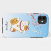 ラッキー日本のキャットCalico招き猫 Case-Mate iPhoneケース (裏面(横))