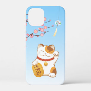 ラッキー日本のキャットCalico招き猫 iPhone 12 Mini ケース