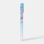 ラッキー日本のキャットCalico招き猫 iPhone 15ケース (右側面)