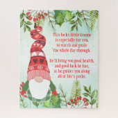 ラッキー格言このラッキーな小さな格言ジグソーパズル ジグソーパズル (縦)