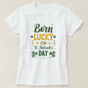 ラッキー生まれ誕生日セントパトリックの日 Tシャツ