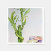 ラッキー竹紙ナプキン スタンダードカクテルナプキン (正面)