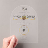 ラッキー素朴ラブウエスタンバーンホースシューズ結婚ズ アクリル招待状 (インサイチュ (ポータブル))