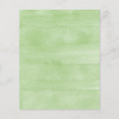 ラッキー結婚イン・ラブの聖パトリックの日予算 (裏面)