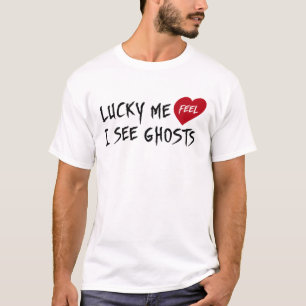 ラッキー見る幽霊たち Tシャツ