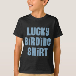 ラッキー野鳥観察シャツ Tシャツ