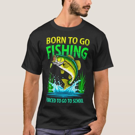 ラッキー釣りに行く Tシャツ (正面)