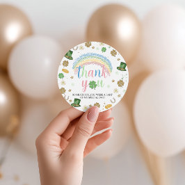 ラッキー1歳の誕生日サンクスギフトタグ フェイバータグ