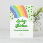 ラッキー13レインボー13thバースデーパーティー 招待状 (スタンド正面)