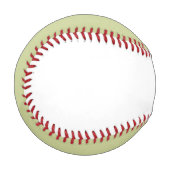 ラッキー4リーフアイリッシュクローバーltグリーンホワイト野球 野球ボール (正面左)