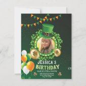 ラッキー6歳の誕生日、セントパトリックの日 シーズンカード (正面)