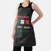 ラッキー・アイリッシュクローバー・アイルランド聖パトリックの日 エプロン (インサイチュ)