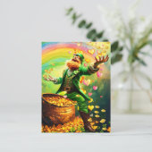 ラッキー・アイリッシュ ポストカード (スタンド正面)