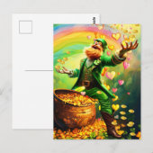 ラッキー・アイリッシュ ポストカード (正面/裏面)