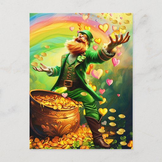 ラッキー・アイリッシュ ポストカード (正面)