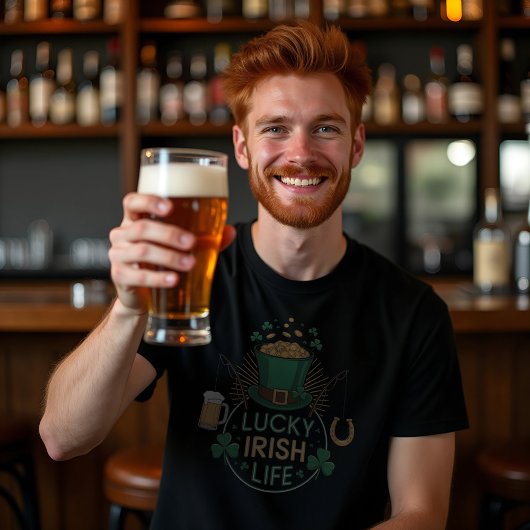 ラッキー・アイリッシュ・ライフ Tシャツ