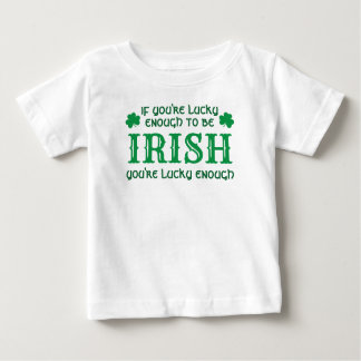 ラッキー・アイリッシュ |St patricks dayTシャツ ベビーTシャツ