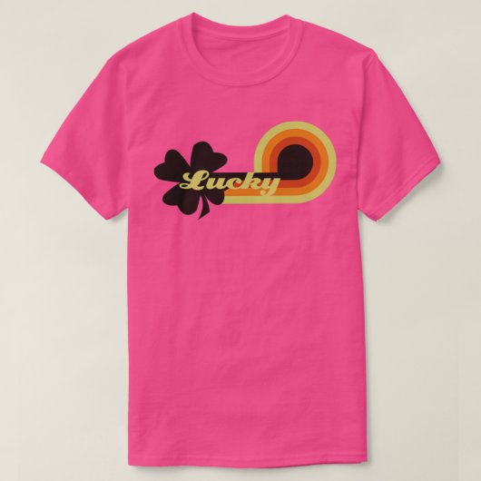 ラッキー・アイリッシュ Tシャツ (デザイン正面)