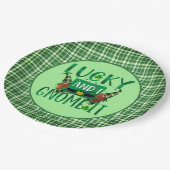 ラッキー&アイ格言イットSt patricks dayパーティー ペーパープレート (アングル)