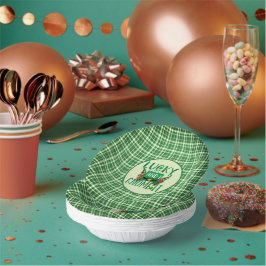 ラッキー&アイ格言イットSt patricks dayパーティー ペーパーボウル