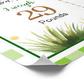 ラッキー・アヒル1年目の節目 ポスター (角)