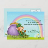 ラッキー・アメニティ・レプカスタマイズラン – ポストカード (正面/裏面)