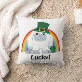 ラッキー・イェティ・レプラーアン クッション (ブランケット)