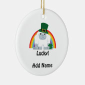 ラッキー・イェティ・レプラーアン セラミックオーナメント (右)