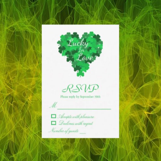 ラッキー・イン・ラブ結婚ズ 出欠カード