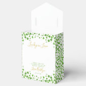 ラッキー・イン・ラブ セントパトリックデーのブライダルシャワー フェイバーボックス (オープン)