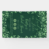 ラッキー・イン・ラブ セントパトリックデーのブライダルシャワー 横断幕 (横)