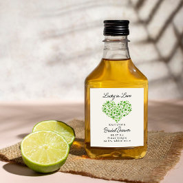 ラッキー・イン・ラブ セントパトリックデー ブライダルシャワー ワインラベル