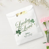 ラッキー・イン・ラブ セントパトリック's モダン ブライダルシャワー フェイバーバッグ (封をした状態)