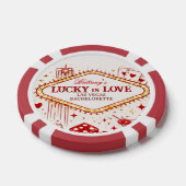 ラッキー・イン・ラブ ラスベガス バチェロレッテ カジノパーティー ポーカーチップ (シングル)