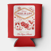 ラッキー・イン・ラブ ラスベガス バチェロレッテ カジノパーティ 缶クーラー (正面)