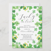 ラッキー・イン・ラブ・リハーサル・パーティ 招待状 (正面)