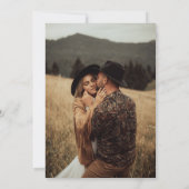 ラッキー・イン・ラブ |馬素朴靴の写真 セーブザデート (裏面)