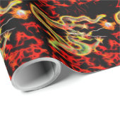 ラッキー・エナジーのドラゴンファイアデコール ラッピングペーパー (ロールコーナー)