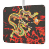 ラッキー・エネルギーのドラゴンファイヤー カーエアーフレッシュナー (左)