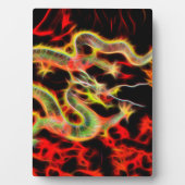 ラッキー・エネルギーのドラゴンファイヤー フォトプラーク (正面)