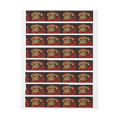 ラッキー・エネルギーのドラゴンファイヤー ラップアラウンド宛名ラベル (シート)