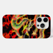 ラッキー・エネルギーのドラゴンファイヤー Case-Mate iPhoneケース (裏面 (横))
