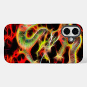 ラッキー・エネルギーのドラゴンファイヤー Case-Mate iPhoneケース (裏面 (横))