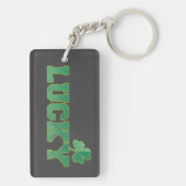 ラッキー。 キーホルダー (裏面)
