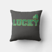 ラッキー。 クッション (裏面)