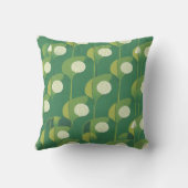 ラッキー・グリーン・パターン クッション (裏面)