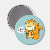 ラッキー・ゴンデン・モンキー マグネット (正面/裏面)