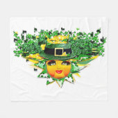 ラッキー・サン！ フリースブランケット (正面(横))