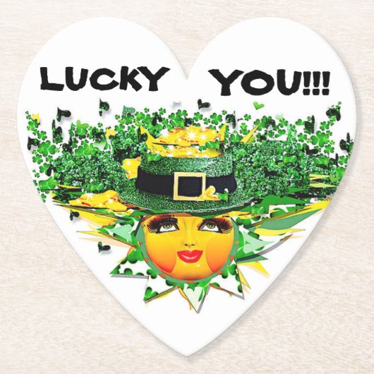 ラッキー・サン！ ペーパーコースター (正面)