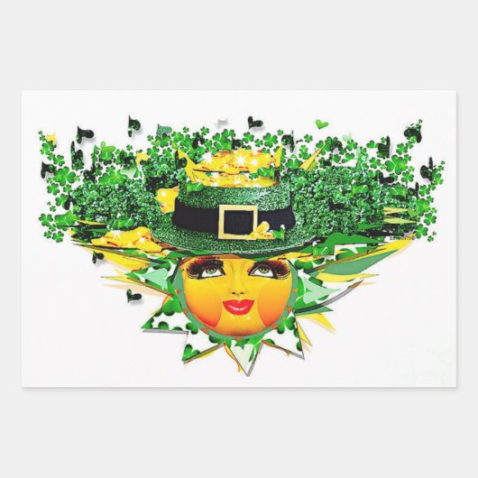 ラッキー・サン！ ラッピングペーパーシート (正面2)